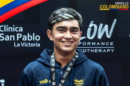 Emanuel Otálvaro, el antioqueño de 16 años que conquistó el podio panamericano de tenis de mesa