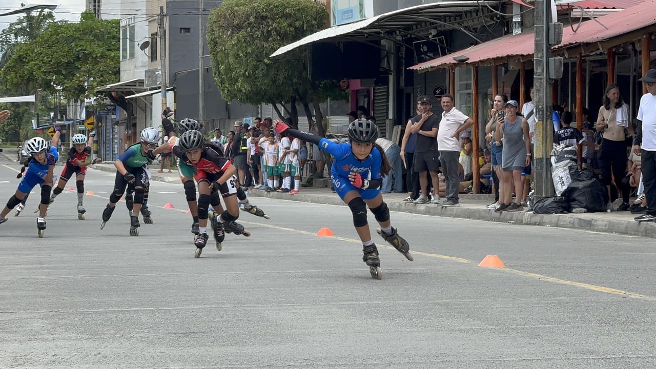 Emiliana Quiceno Santibáñez, la patinadora de Bello que convirtió el asfalto de Carepa en oro