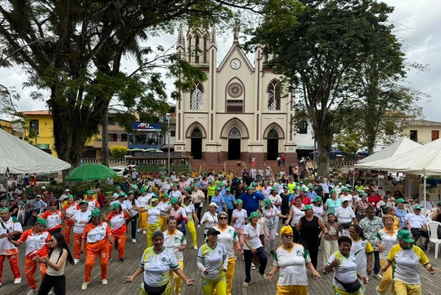 Indeportes Antioquia llevó movimiento al Encuentro Departamental de Clubes de la Salud y del Adulto Mayor 2026 en Frontino