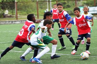 Bello 2 -Támesis 0 en fútbol de los Juegos Escolares en Carepa