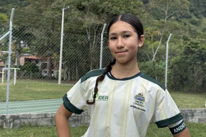 Tres de tres y una tarea pendiente: Gabriela Arroyave Suárez, la patinadora de Andes que ganó en Támesis