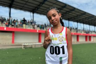 Michell Andrea García, la atleta de Guarne que corrió con el número 001 y conquistó dos oros